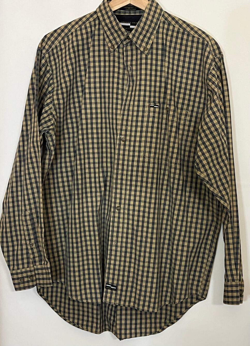 Urgent Gear Sportswear Men's Long-Sleeve Button-Down size M Casual Rugged